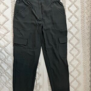 Max Studio Black Cargo Pants